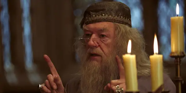 Dumbledore is full of sage advice - source: Warner Bros.