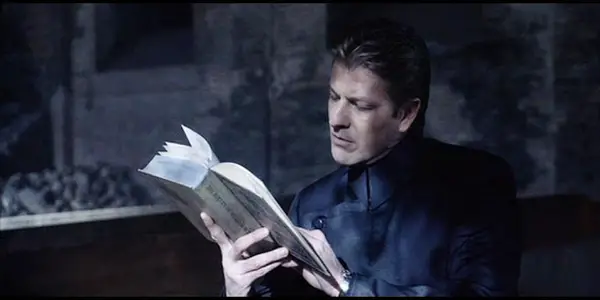 Sean Bean enjoying some Yeats - source: Dimension/Miramax