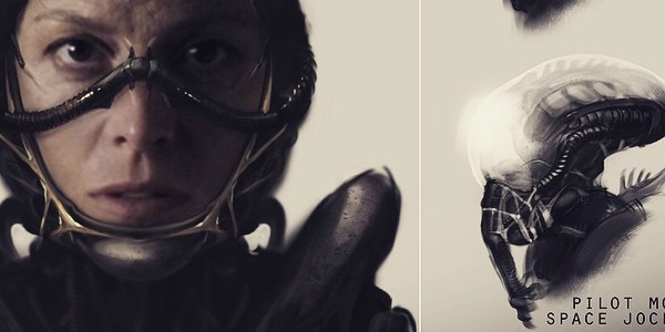 Concept art for Ripley/xenomorph - Source: Gearbox Software