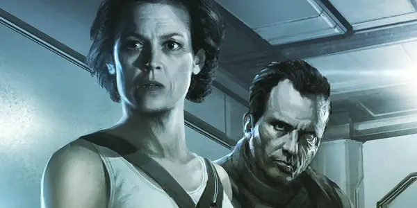 Ripley with battle scarred Corporal Hicks - Source: Gearbox Software