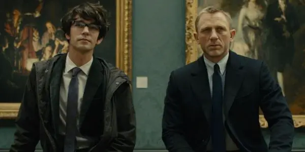 The most recent James Bond and Q - Daniel Craig and Ben Wishaw in Skyfall (2012) - source: Sony Pictures Releasing
