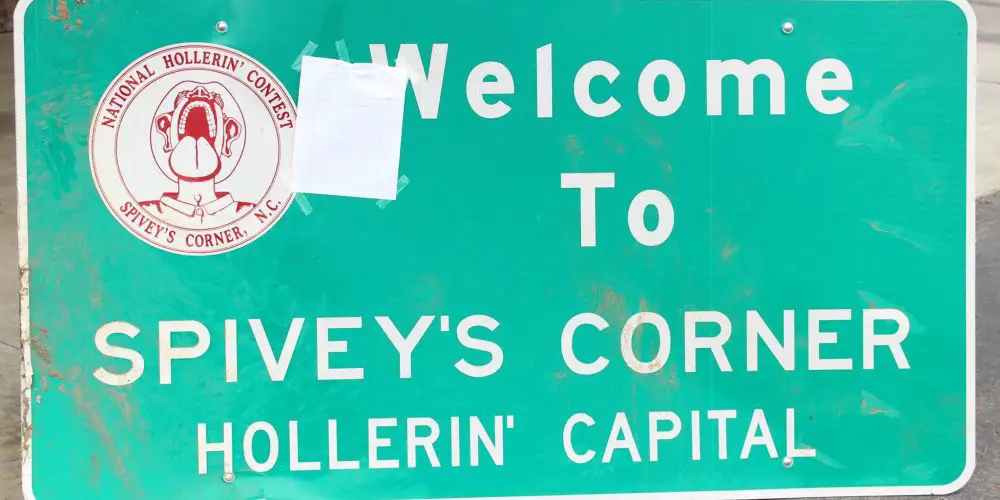 THE HOLLERIN' CONTEST AT SPIVEY'S CORNER: Kooky & Heart-Warming