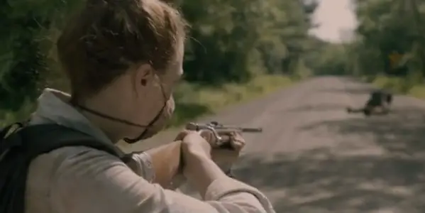 HERE ALONE: Woman Vs. Nature Under The Threat Of Zombies HERE ALONE: Woman Vs. Nature Under The Threat Of Zombies