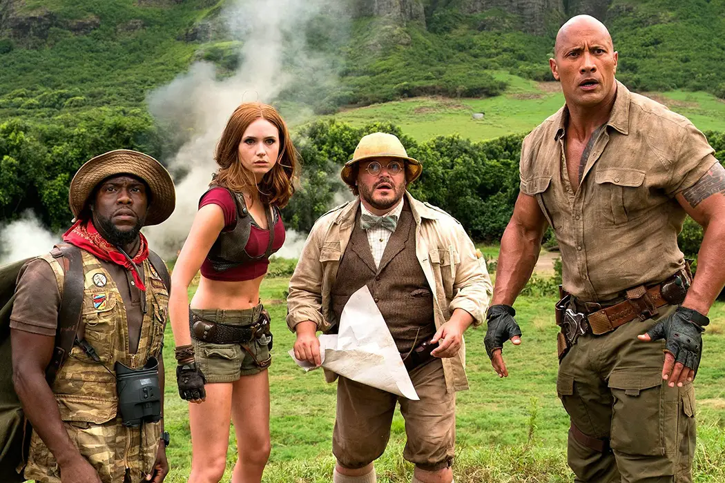 JUMANJI: WELCOME TO THE JUNGLE: Perfectly Passable Family-Friendly Fun