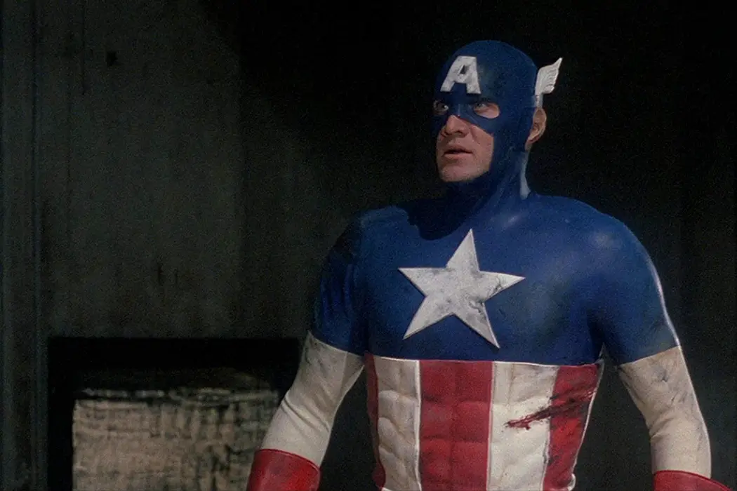 Captain America (1990) Minecraft Skin