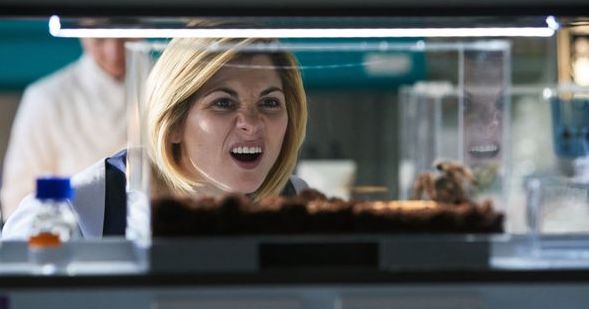 DOCTOR WHO (S11E4) "Arachnids in the UK": Spider-filled Adventure Lacking Closure