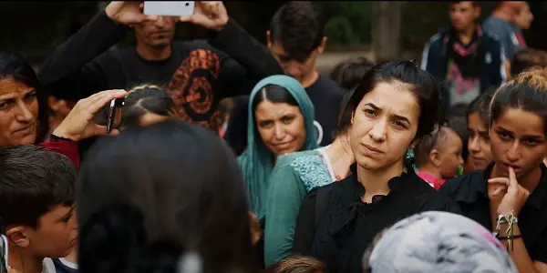 ON HER SHOULDERS: Inherently Powerful Documentary Exposes Wrongheaded Media Portrayal ON HER SHOULDERS: Inherently Powerful Documentary Exposes Wrongheaded Media Portrayal