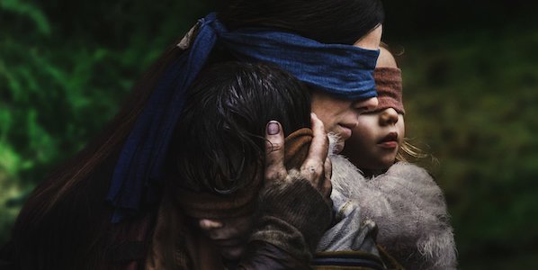 BIRD BOX: Tonally Baffling, Neither Entertaining Nor Moving