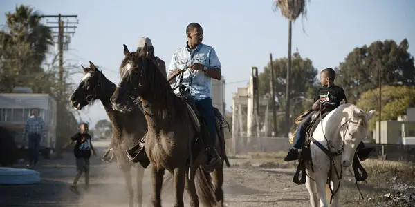 FIRE ON THE HILL: Fresh View Of Compton From Horseback