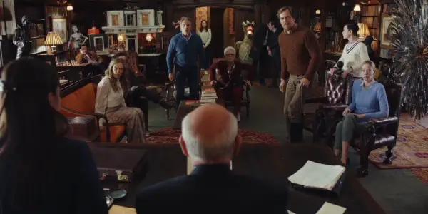 KNIVES OUT: Rian Johnson's Suspenseful Lampoon of the 1% KNIVES OUT: Rian Johnson's Suspenseful Lampoon of the 1%
