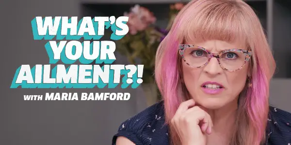 WHAT'S YOUR AILMENT?!: Maria Bamford Wants To Talk About Mental Health WHAT'S YOUR AILMENT?!: Maria Bamford Wants To Talk About Mental Health