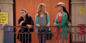 The ultimate girl-power trio of Max (Danielle Soibelman), Avery, and Lindsay (Kayla Maisonet) in "Dog with a Blog" (2013) - source: Disney Channel